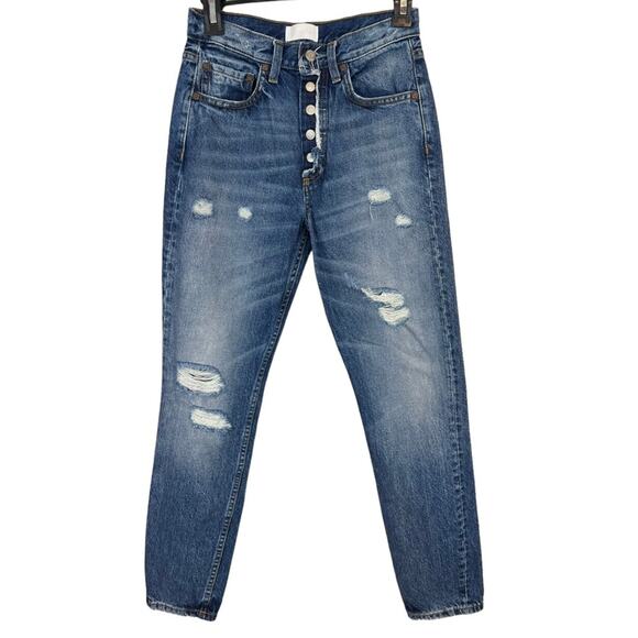 Boyish Jeans The Billy Button Fly Jeans in Waterfront Wash recycled cotton - Picture 9 of 16